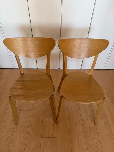 IKEAの椅子2脚 (おりおん) 神戸の椅子《ダイニングチェア》の中古