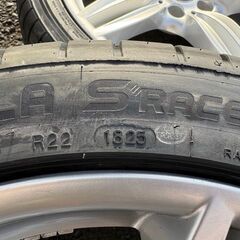 新品タイヤ BMW 5シリーズ(F10,F11)Ｍスポ純正ダブルスポーク351Mの画像