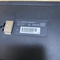 Buffalo HUB LSW5-GT-8NS/BKの画像