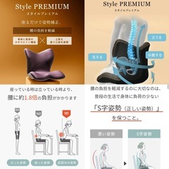  Style PREMIUM  骨盤矯正 姿勢矯正 姿勢サポートの画像