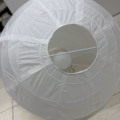 ニトリ  和紙ペンダントライト＋LED電球 の画像