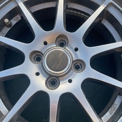 165/55R15インチ シュナイダーホイールセット BSタイヤはおまけの画像