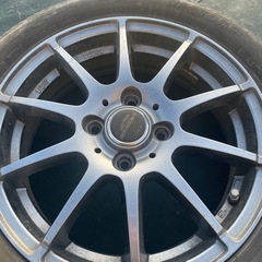 165/55R15インチ シュナイダーホイールセット BSタイヤはおまけの画像