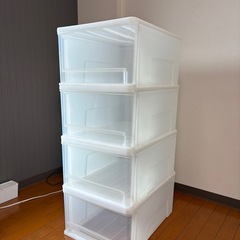 ⚠️本日取りに来てくれる方！⚡️（日付要相談）ニトリ収納ケースまとめ売り💭
の画像