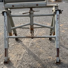 ローラースタンド 作業台 木工　器材 補助ローラー スーパーローラー 材木送り 大工　道具　の画像