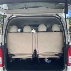 🉐ハイエースワイドボディ用シートカバーの画像