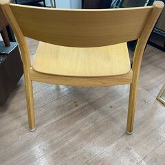 オーク材ラウンジチェア 無印良品 ダイニングチェア 参考価格 35000円💳自社配送時🌟代引き可💳※現金、クレジット、スマホ決済対応※の画像