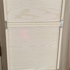 ホワイトラック(スリム3段)オープン/扉付の画像