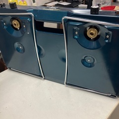 2512-621 キャプテンスタッグ ストークス ガスツーバーナーコンロ M-8808 着火動作のみ確認済み 中古の画像