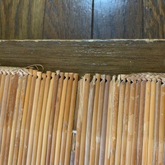 籐むしろカーペットの画像