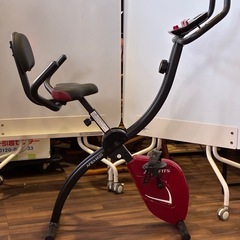 【バナナ苫小牧】使用感あり　動作未チェック　アルインコ フィットネスバイク AFBX4620の画像