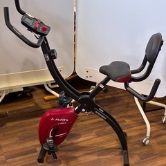 【バナナ苫小牧】使用感あり　動作未チェック　アルインコ フィットネスバイク AFBX4620の画像