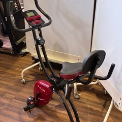 【バナナ苫小牧】使用感あり　動作未チェック　アルインコ フィットネスバイク AFBX4620の画像