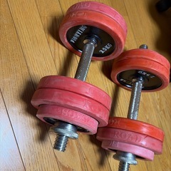 ダンベル15kg 2個セットの画像