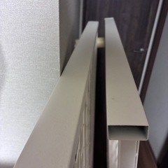 無印　ダブルベット　アイアン　ベッドフレームの画像