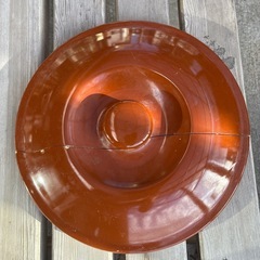 常滑焼 久松窯 (特大)  8号丸壺 蓋付※割れあり【日本製】の画像