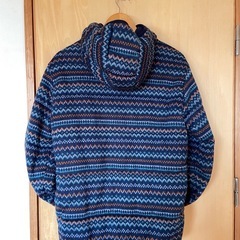 ユニクロ　フリース綿入りジャケット　メンズLサイズの画像