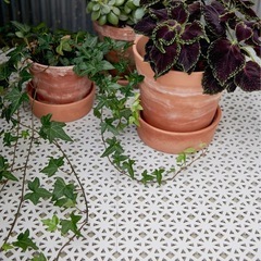  ベランダ IKEA タイル パネルの画像