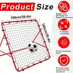 サッカー練習ネット リバウンドネット サッカーゴール 練習ネット　　の画像