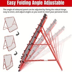 サッカー練習ネット リバウンドネット サッカーゴール 練習ネット　　の画像