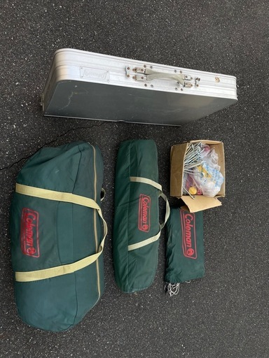 Colemanのキャンプ道具