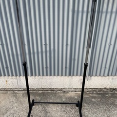 ①　ハンガーラック　高さ調節可能　キャスター付きの画像