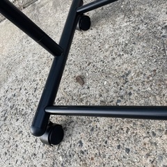 ①　ハンガーラック　高さ調節可能　キャスター付きの画像