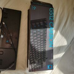 G512 CARBON 有線 ゲーミング キーボード メカニカルスイッチ 赤の画像