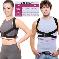 新品未使用　3点　Mサイズ サポーター　膝　姿勢サポーターの画像