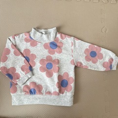 【未着用】ベビー 長袖　トレーナーセット 裏起毛　西松屋　80サイズの画像