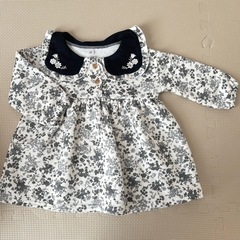 【未着用】ベビー 長袖　トレーナーセット 裏起毛　西松屋　80サイズの画像