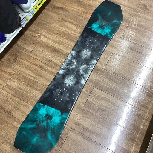【2×6ホール】約155cm Helex スノーボード ブラック×グリーン