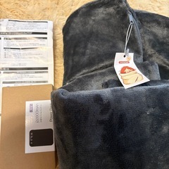 電気毛布 掛け敷き兼用 ひざ掛け 【LEDディスプレイ表示】 22800mAhの画像