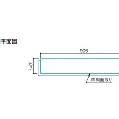 ダイケンフローリング直張り　ペールグレー柄の画像