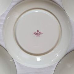昭和レトロ　前畑陶器　Maehata China　皿　5枚セットの画像