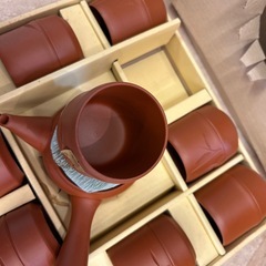 常滑焼 朱泥 湯飲み 11個セットの画像