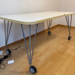 作業テーブル ストッパー車輪付きの画像