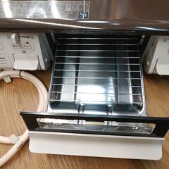 3か月間保証☆配達有り！14000円(税込）パロマ ガスコンロ 都市 2022年製 水無片面焼き ホース付の画像