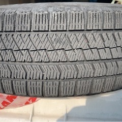 15インチ スタッドレスタイヤ4本 チェーン2本　セットの画像