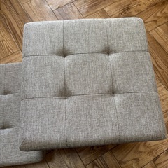 ナフコ購入　収納式折畳イスの画像