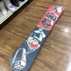 【2×6ホール】約155cm DOPE Industries スノーボード ブラック×レッドの画像
