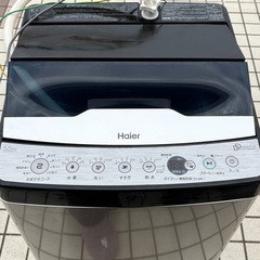 【美品】Haier 全自動洗濯機 5.5kg URBAN CAFE ／目黒区の画像