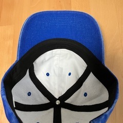 Supreme Pigment S ロゴ 6パネル キャップ（ブルー、コットンキャンバス素材）の画像