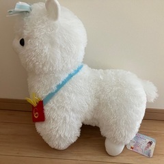 アルパカ　大きなぬいぐるみ
の画像