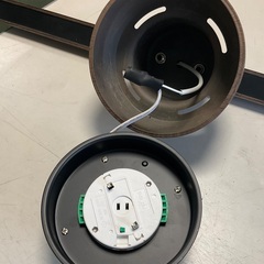 【RKGE】アクセサリー ライティングレール/1m 木目調 ダクトレール/BBA-007/中古品の画像