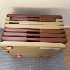 日本育児　ベビーサークルほぼ未使用　の画像