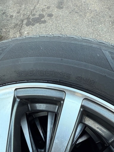 ブリヂストン レグノタイヤ ホイール　195/65R/15