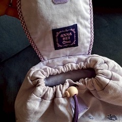 ANNA SUI mini パープル子供リュックの画像