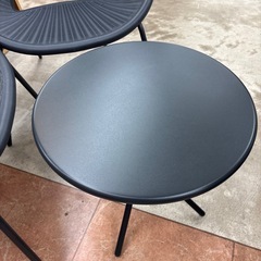 CAINZ購入🪴ガーデン🪴テラステーブル3点セット🪴カインズ🪴2744の画像