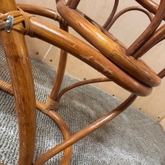 ラタン　フラワースタンドの画像